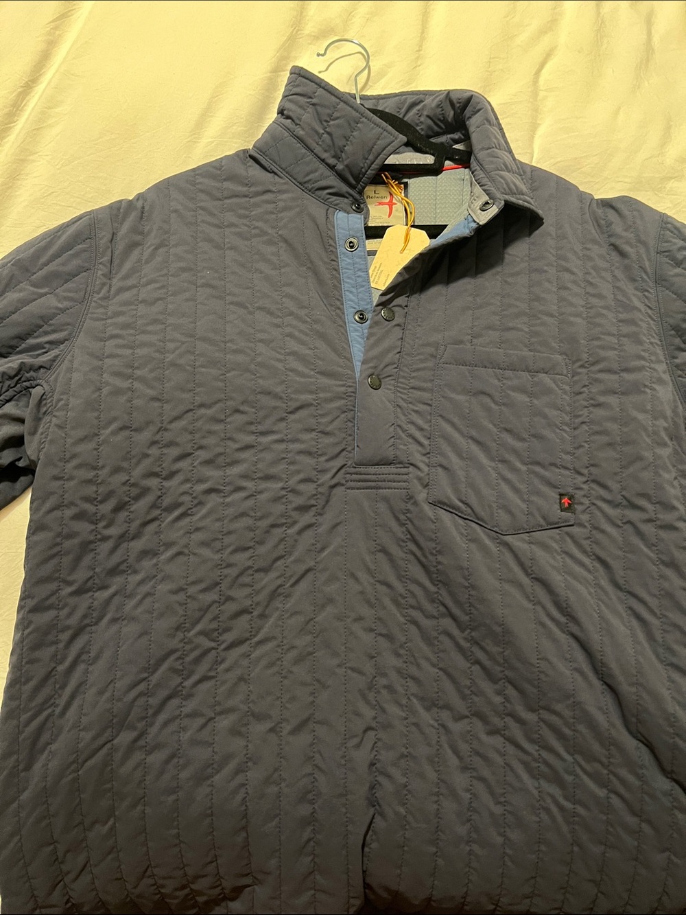 Relwen Quilted Jacket in Midnight NWT